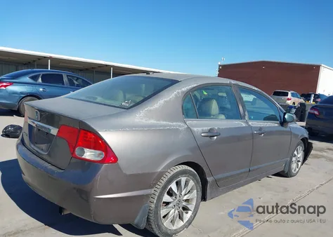 2010 Honda Civic Ex-L из США, поврежденный, VIN 2HGFA1F99AH556762